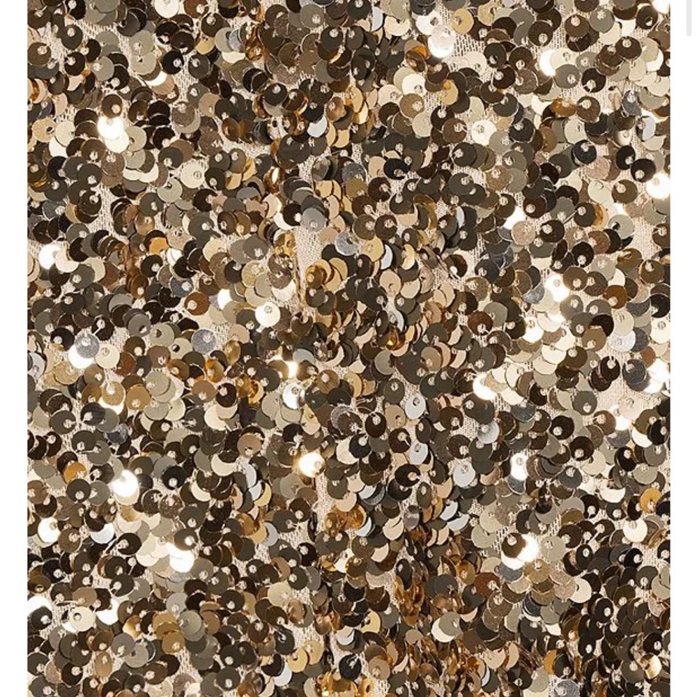 Antonio Melani
Angel Sequin Mesh Keyhole Button Back Mini Dress - Picture 4 of 9